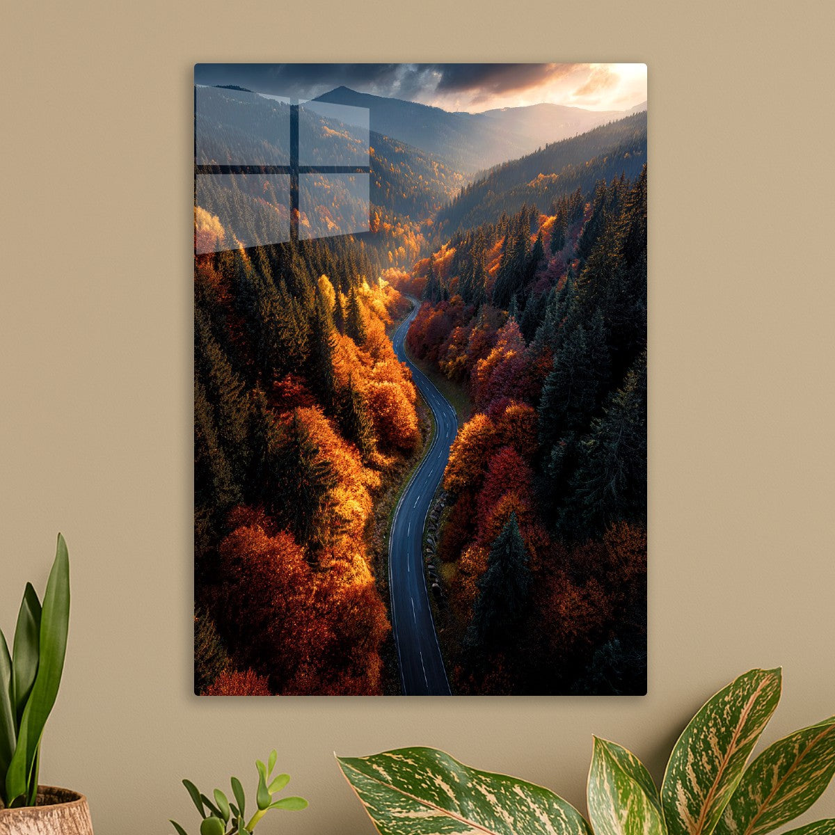 Autumn Mountain Road