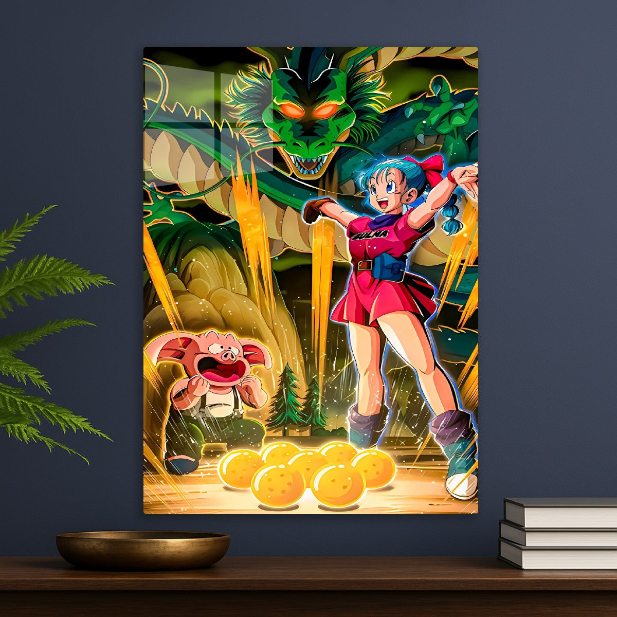 Bulma Collecting Ball, Dragon ball