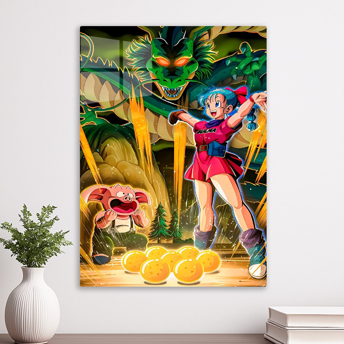 Bulma Collecting Ball, Dragon ball