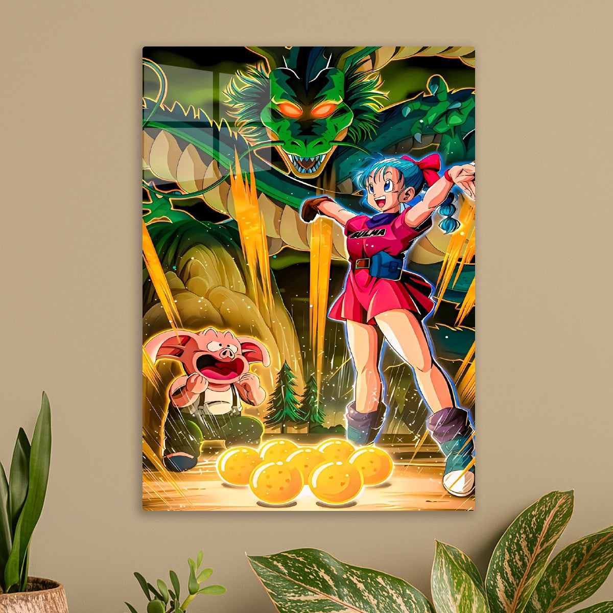 Bulma Collecting Ball, Dragon ball