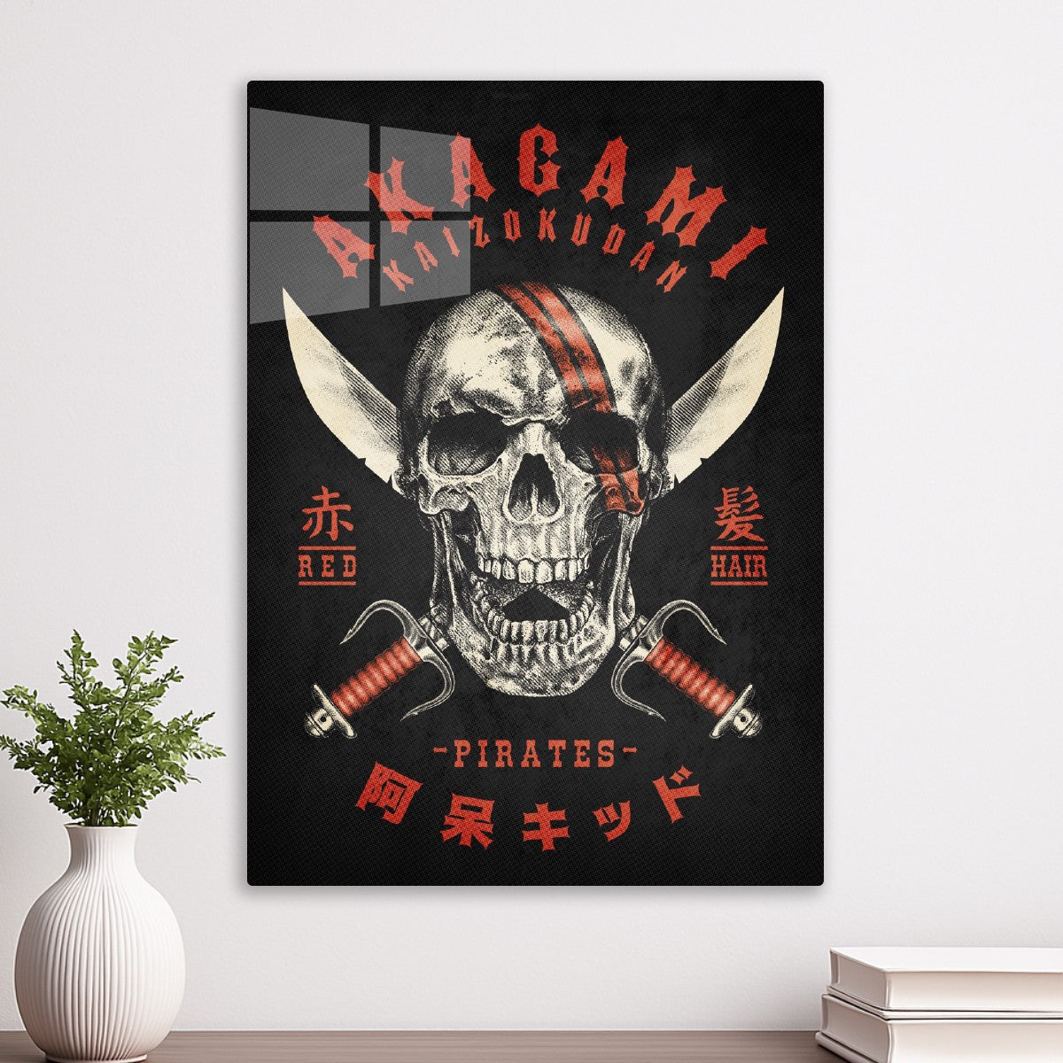 Jolly Roger Red Hair Pirates