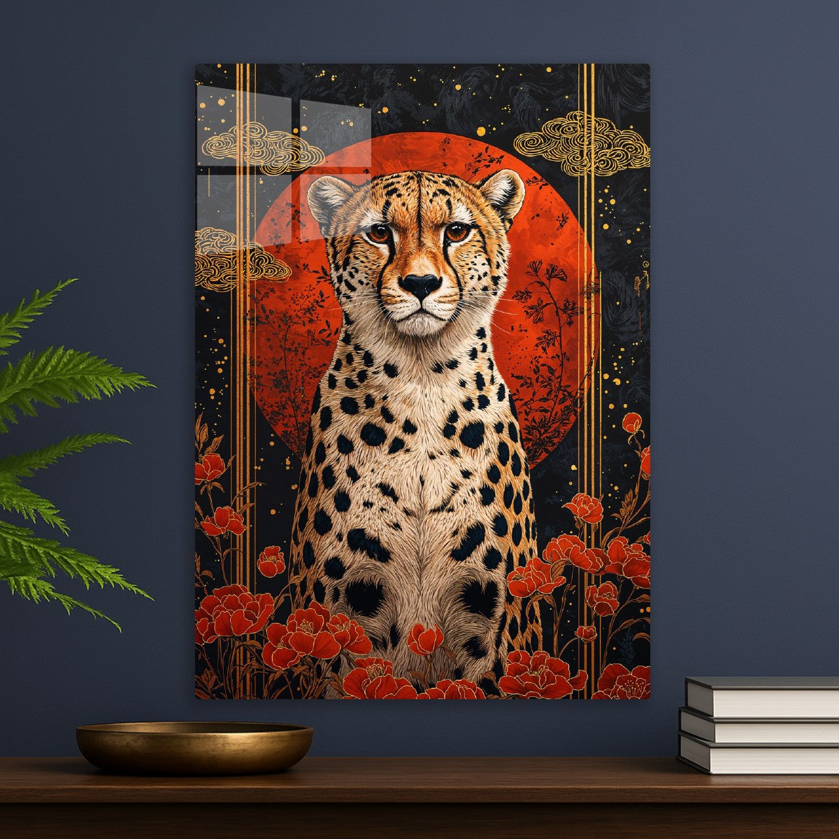 Cheetah of the Crimson Sun