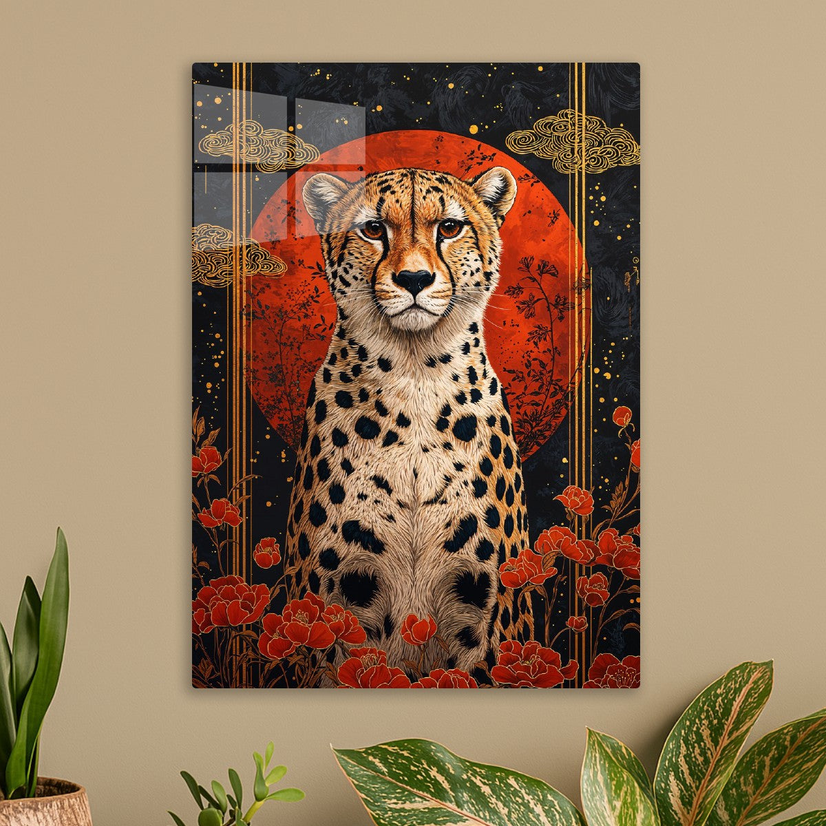 Cheetah of the Crimson Sun