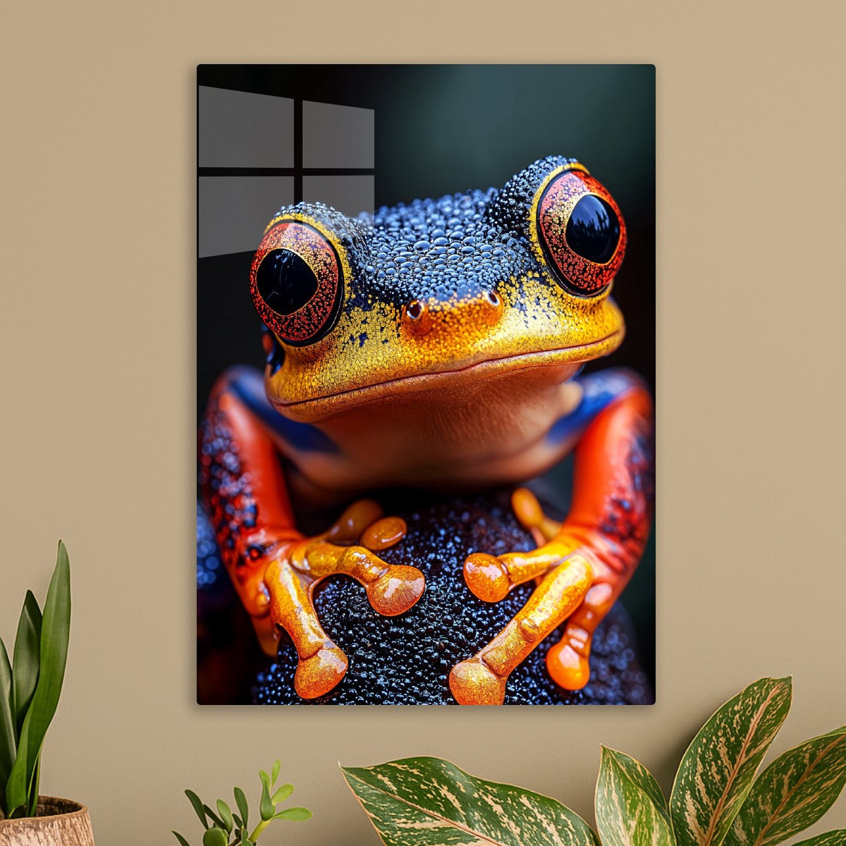 Amber-Eyed Rainforest Frog