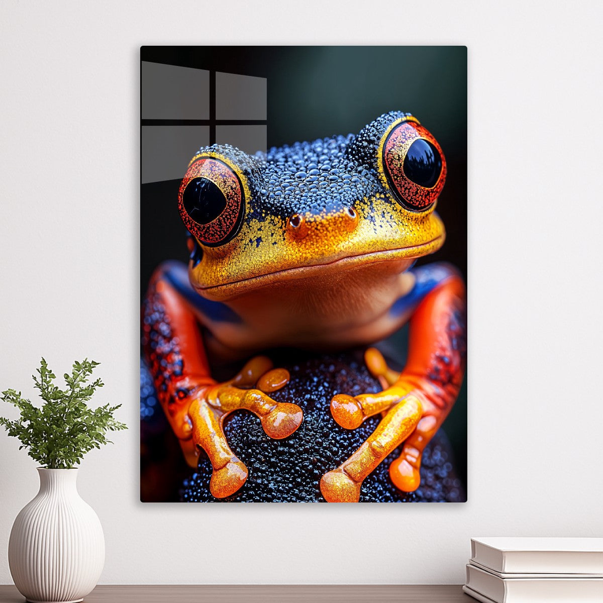 Amber-Eyed Rainforest Frog
