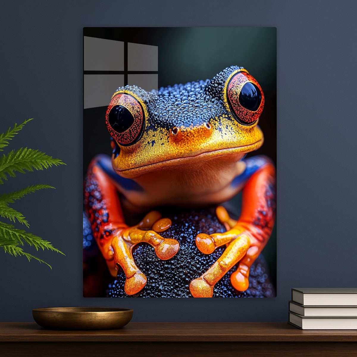 Amber-Eyed Rainforest Frog