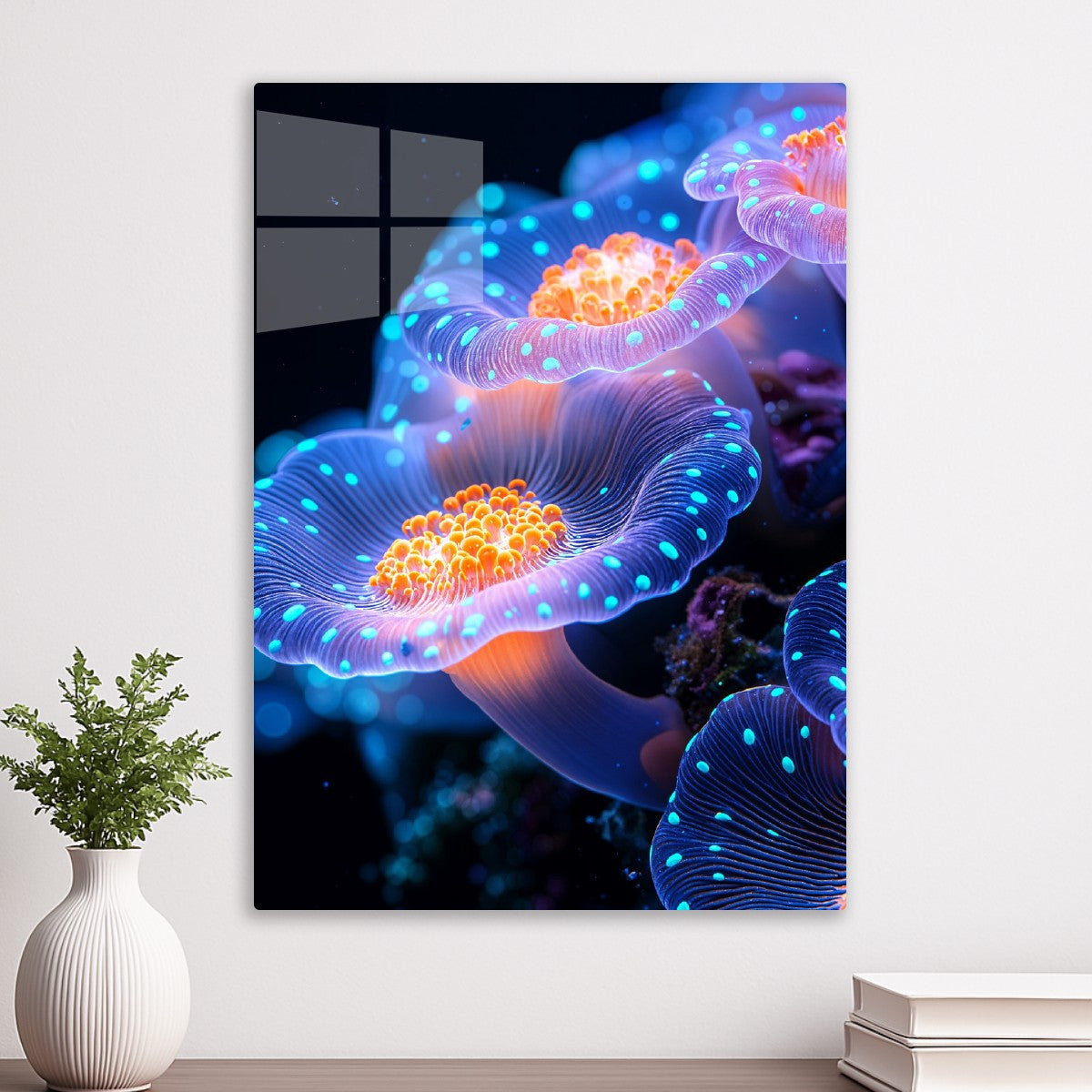 Fluorescent Blooming Polyps