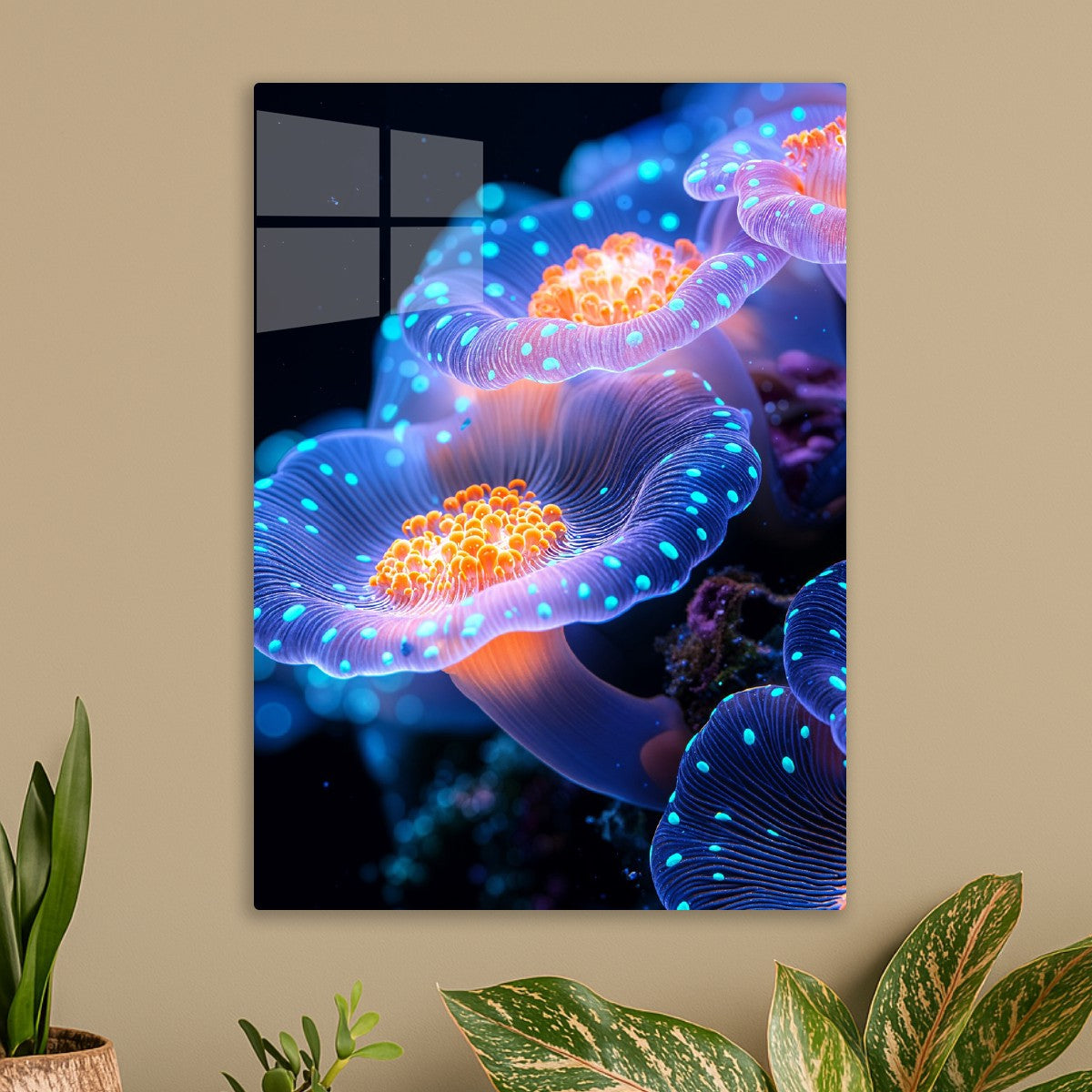 Fluorescent Blooming Polyps