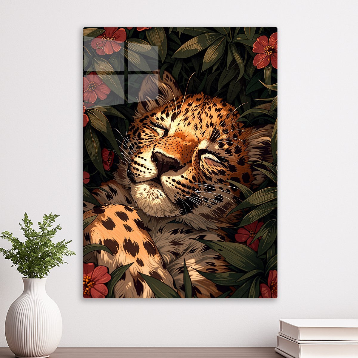 Dreaming Leopard