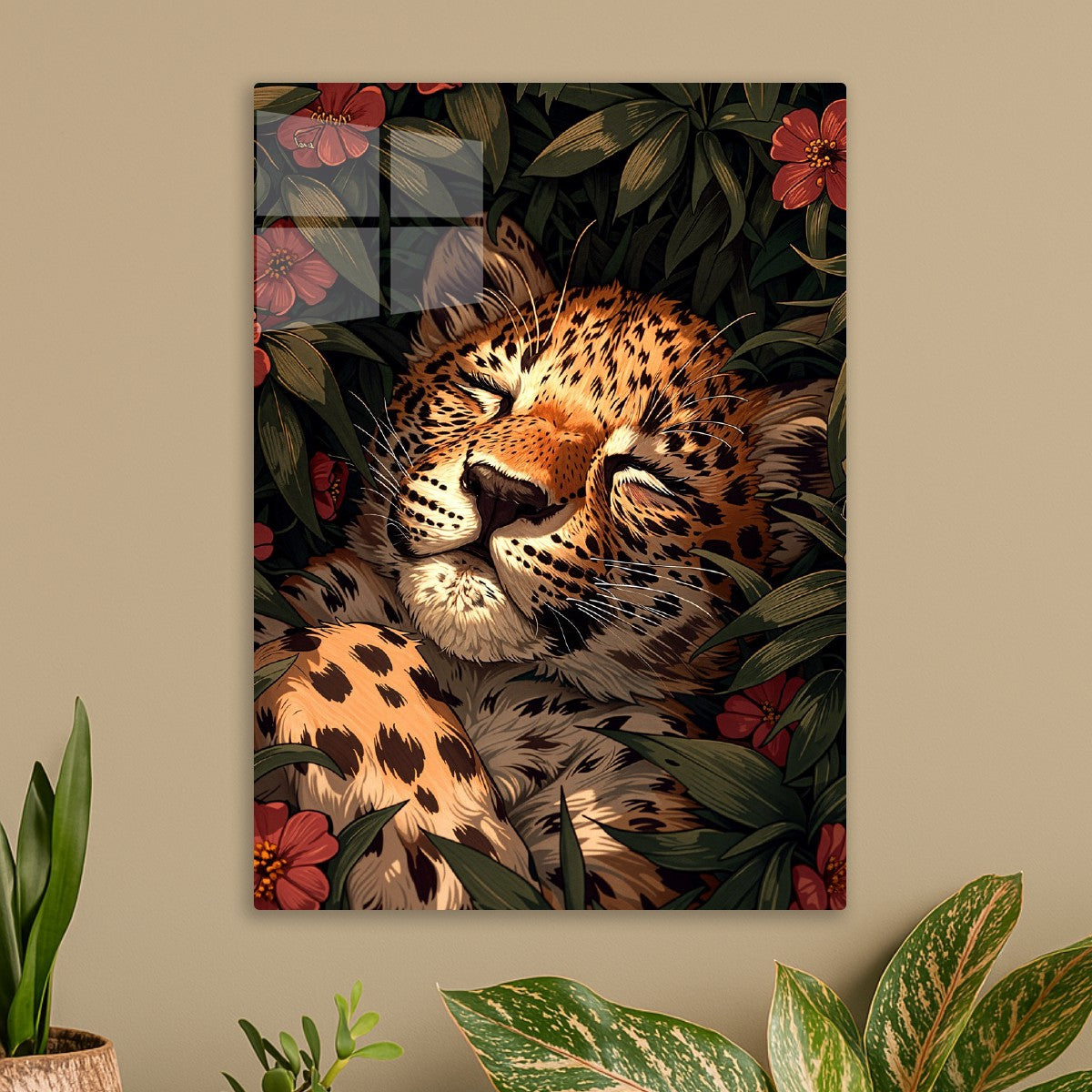 Dreaming Leopard