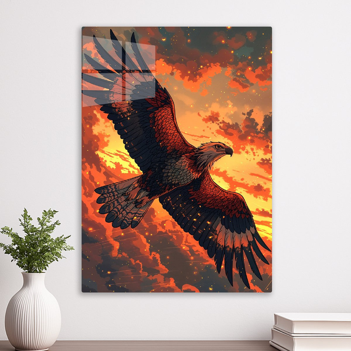 Eagle at Sunset