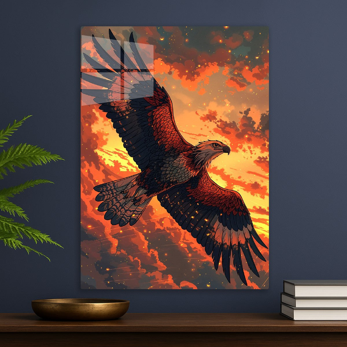 Eagle at Sunset