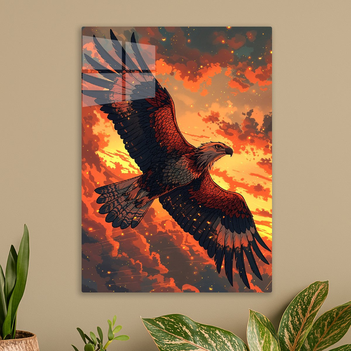 Eagle at Sunset