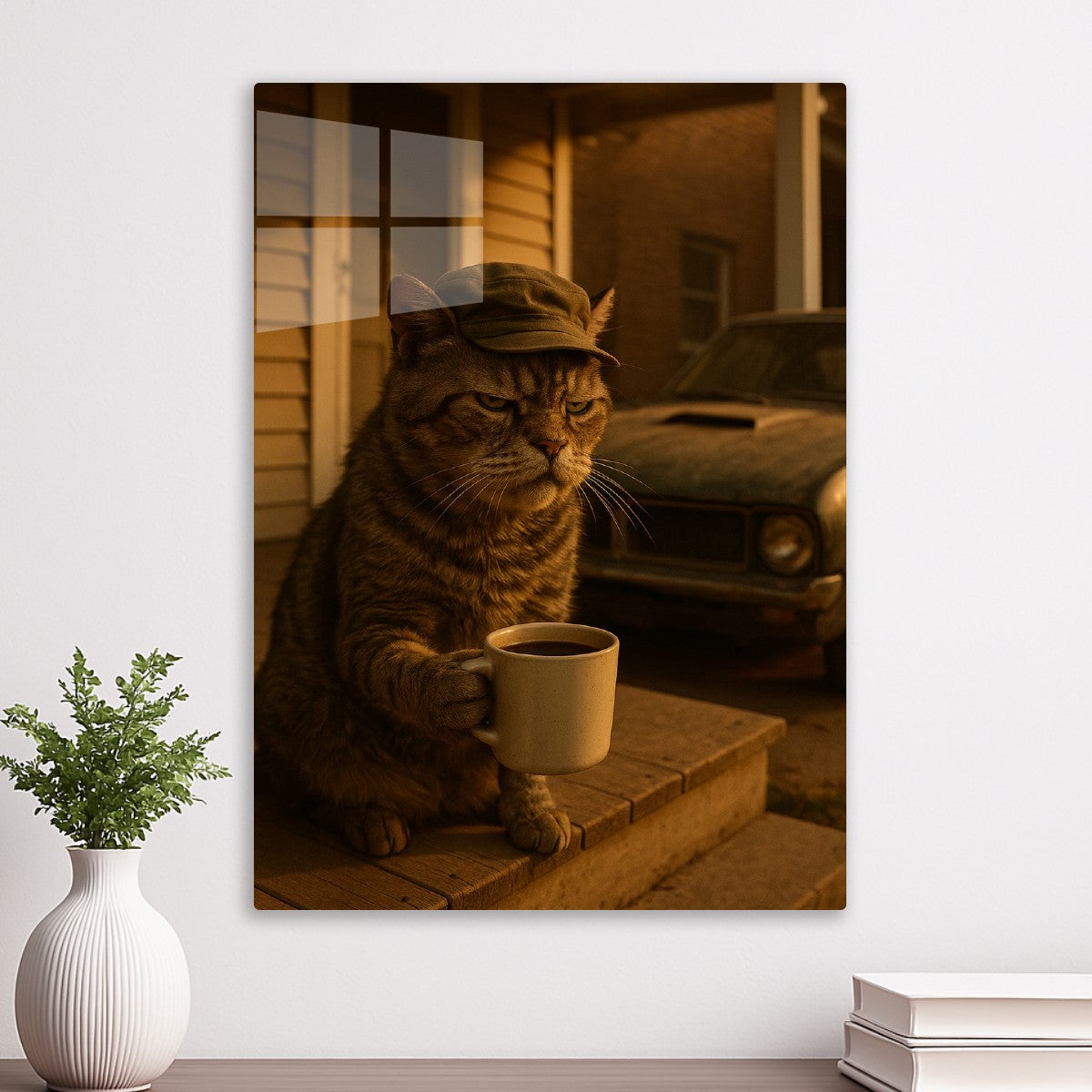 Grumpy Cat Early Morning 