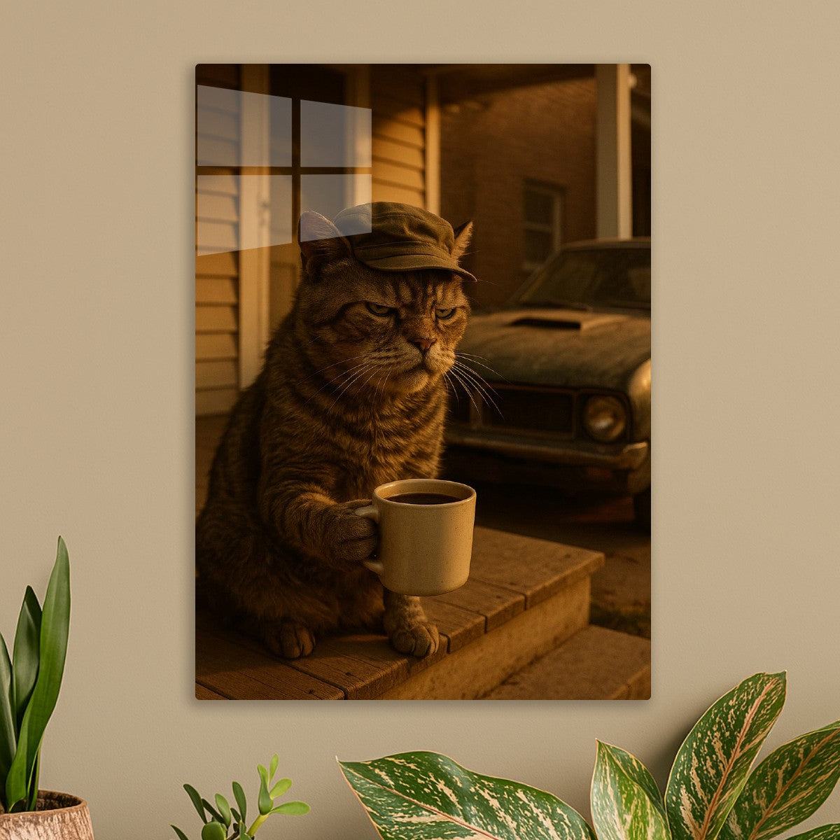 Grumpy Cat Early Morning 