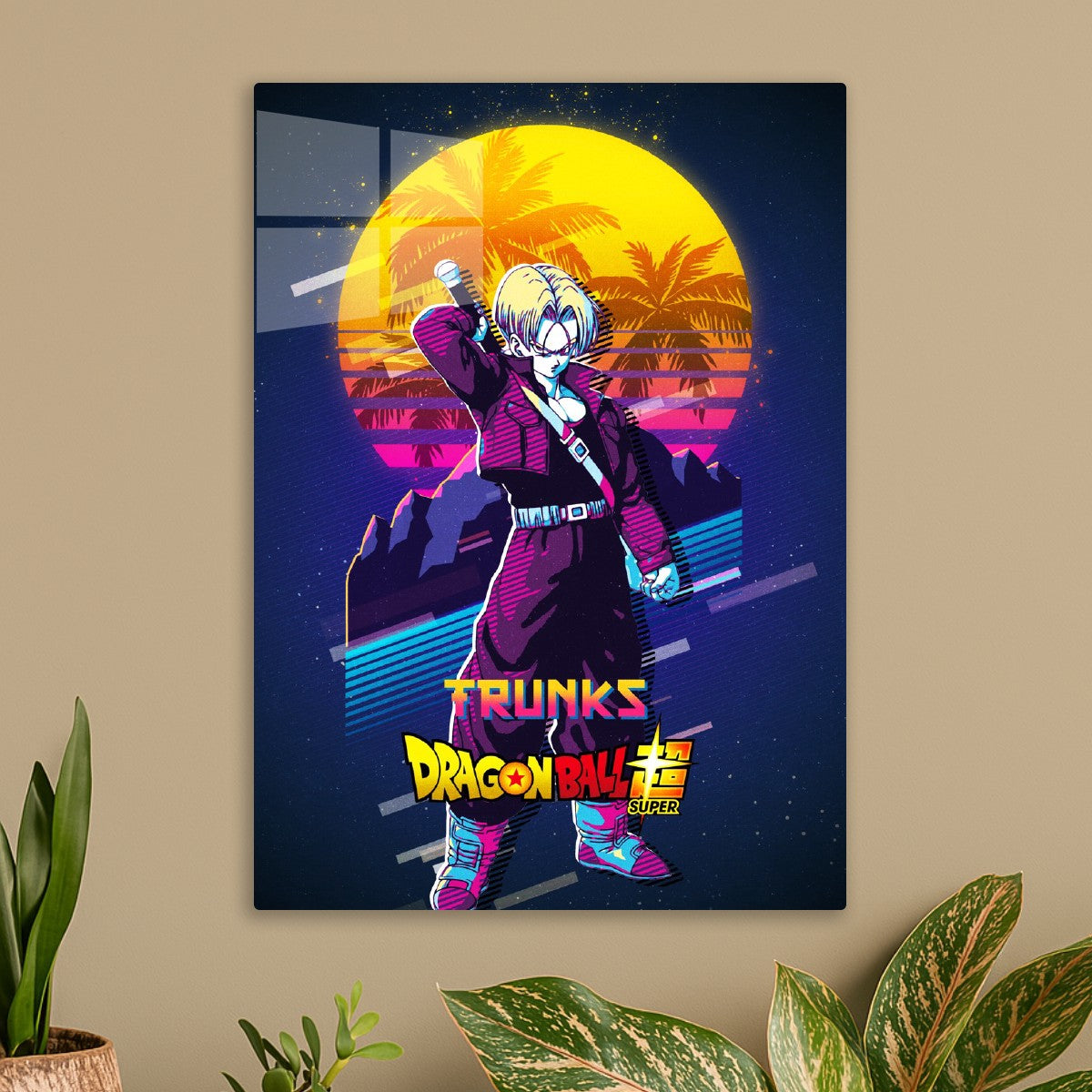 Trunks Retro Art