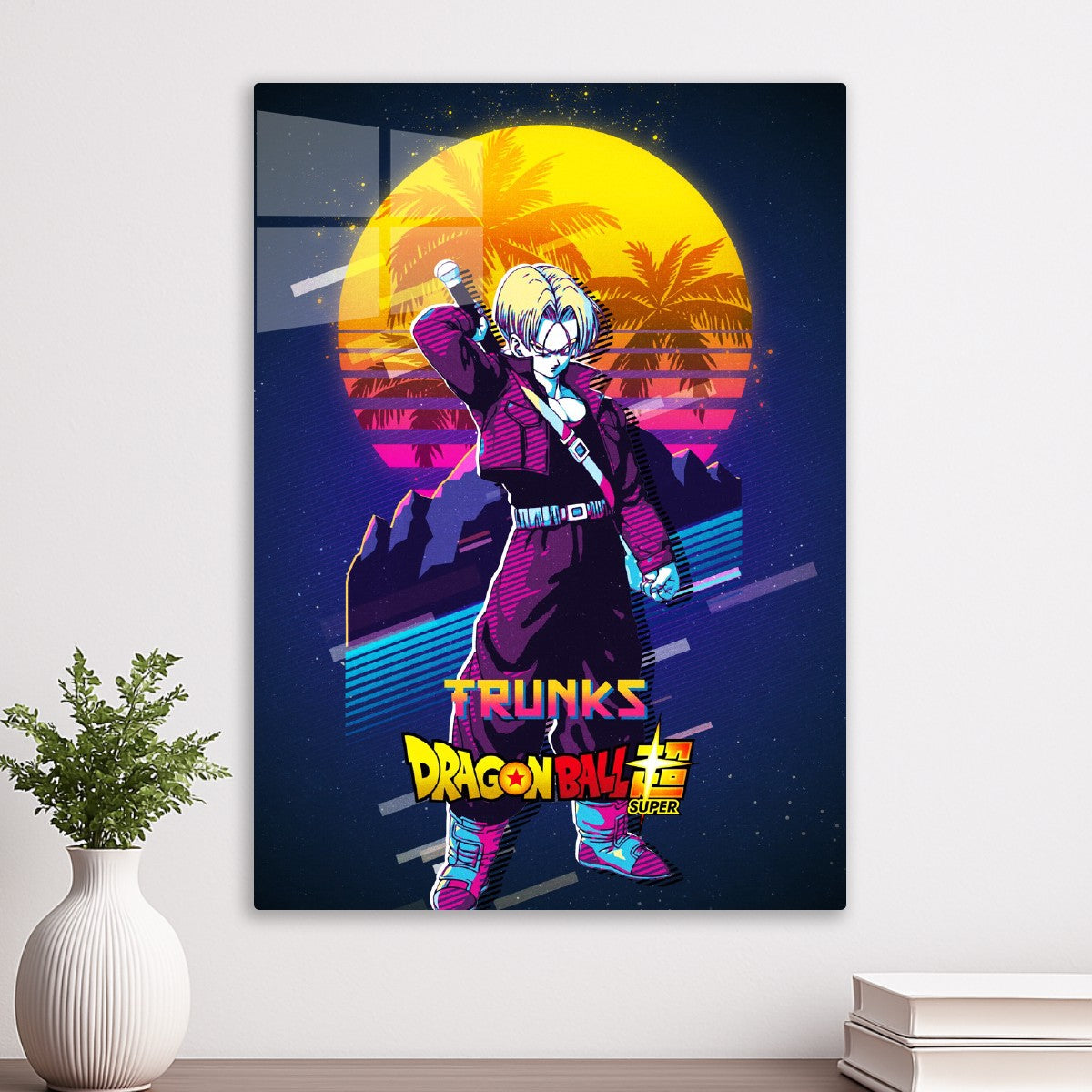 Trunks Retro Art