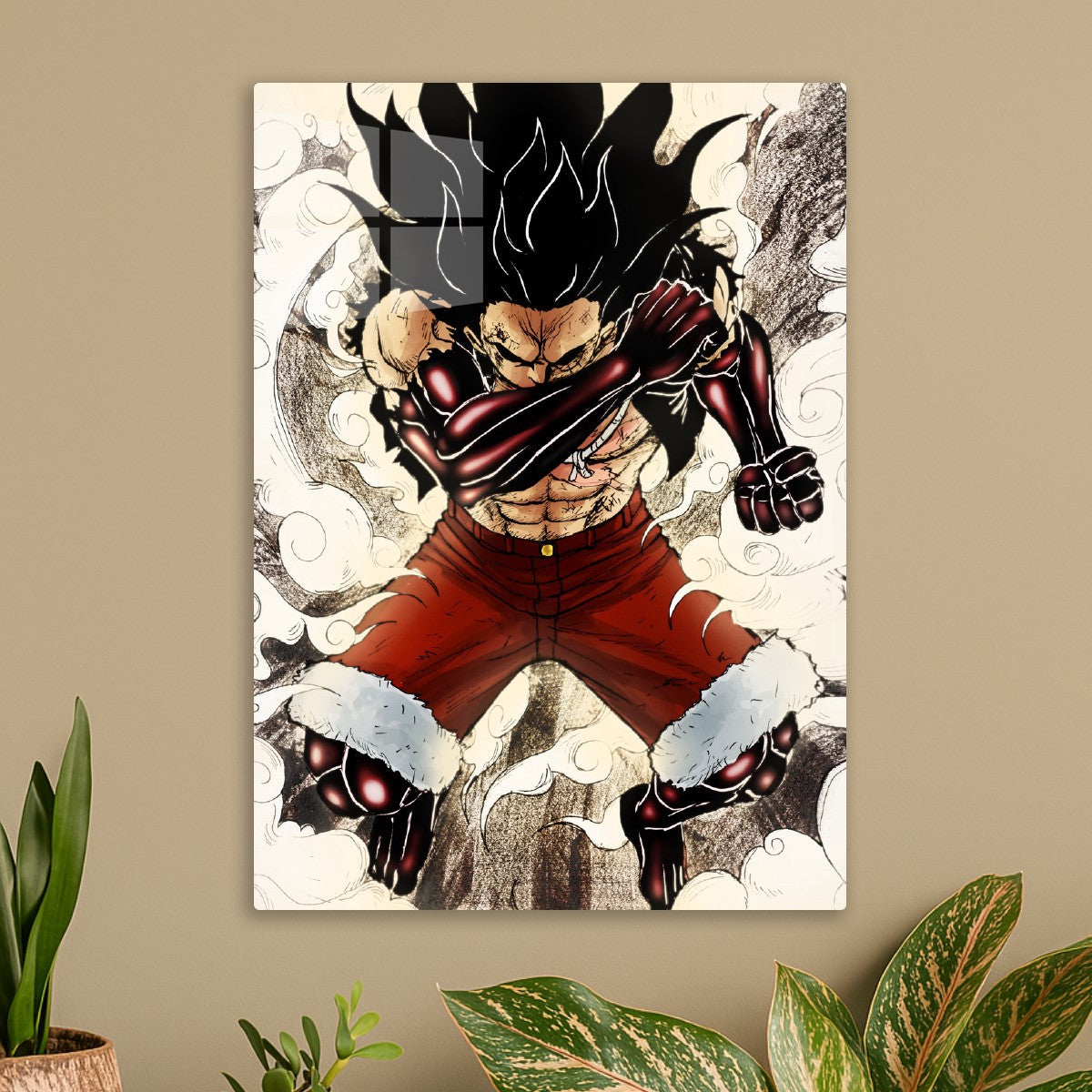 Snake man form of Luffy, One Piece
