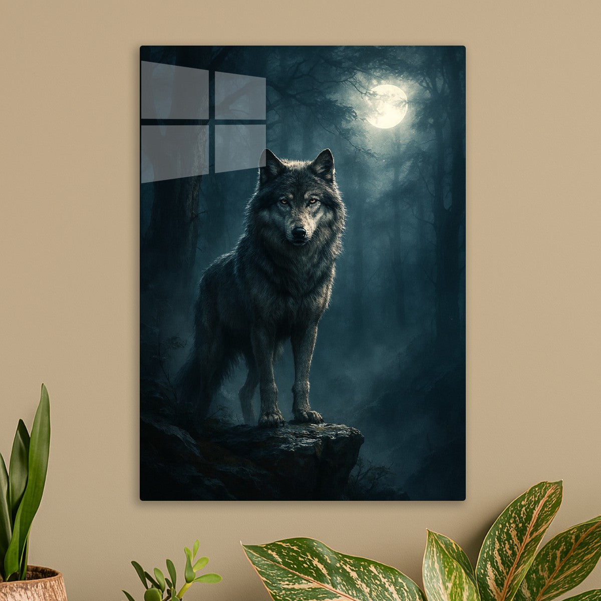Moonlit Wolf