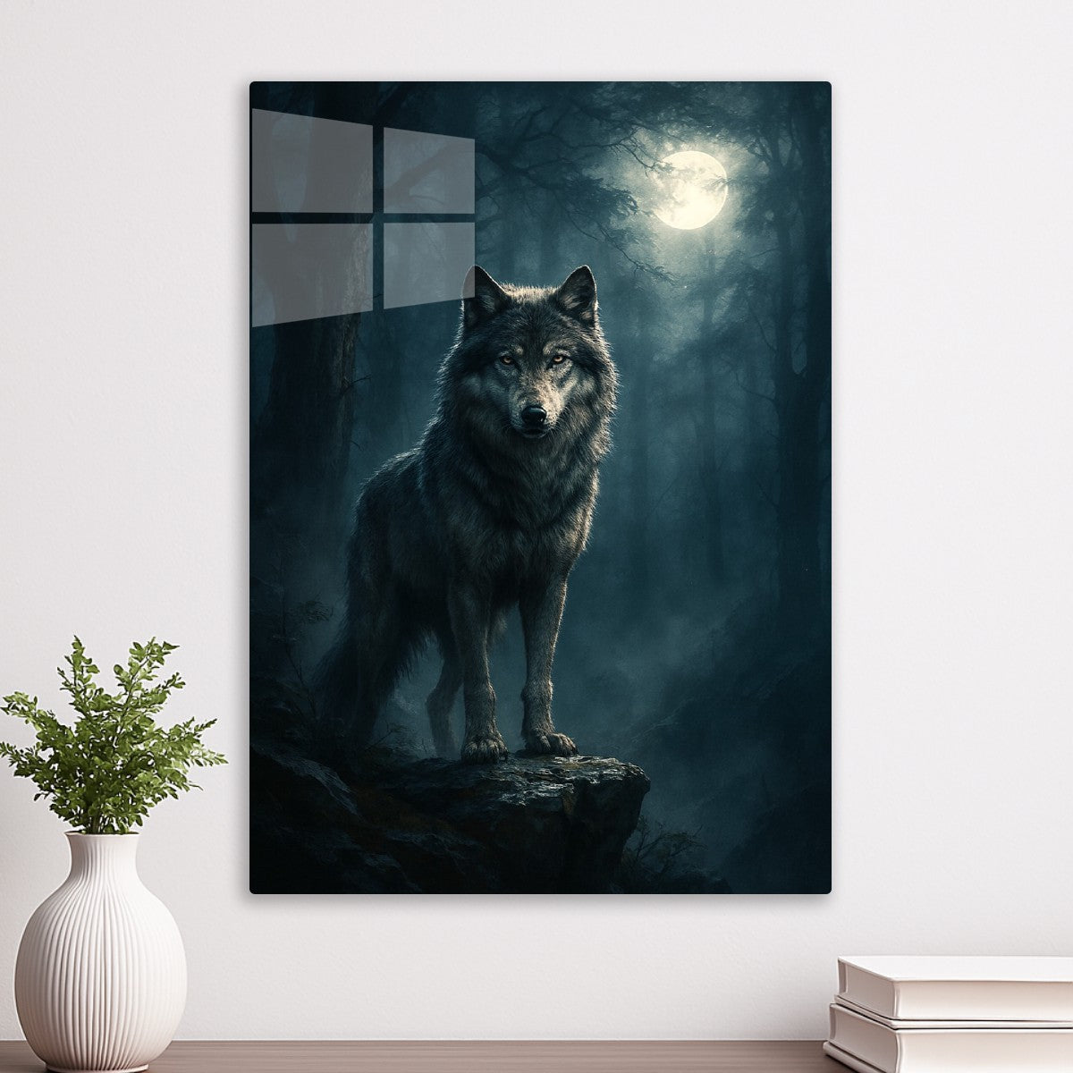 Moonlit Wolf