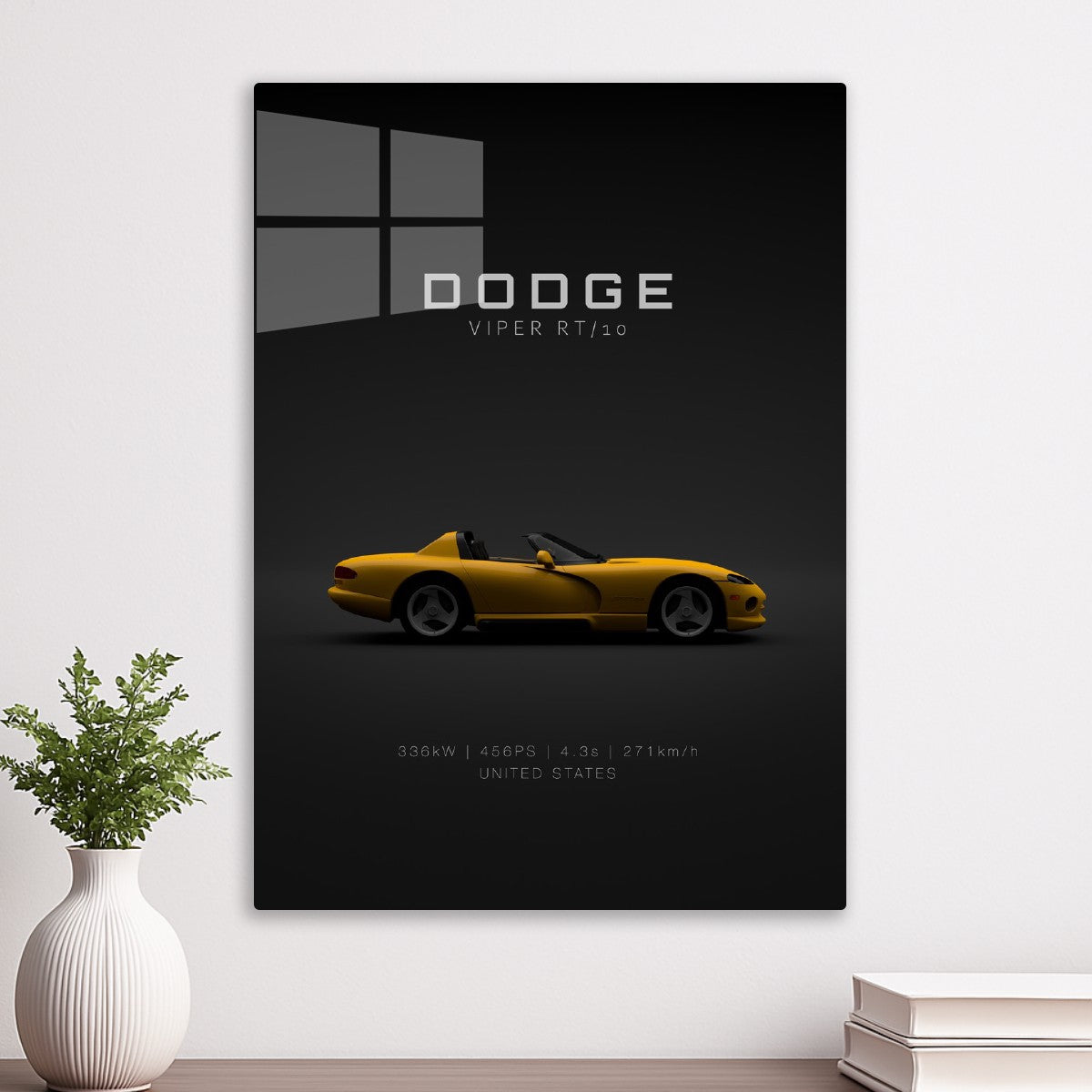 2001 Dodge Viper RT-10 Yellow 