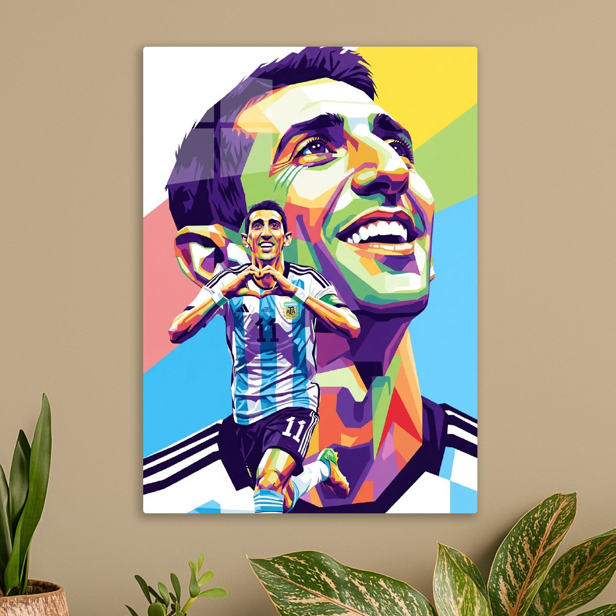 Angel Di Maria pop art