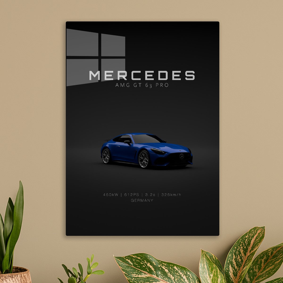 Mercedes AMG GT63 PRO 2025 Blu