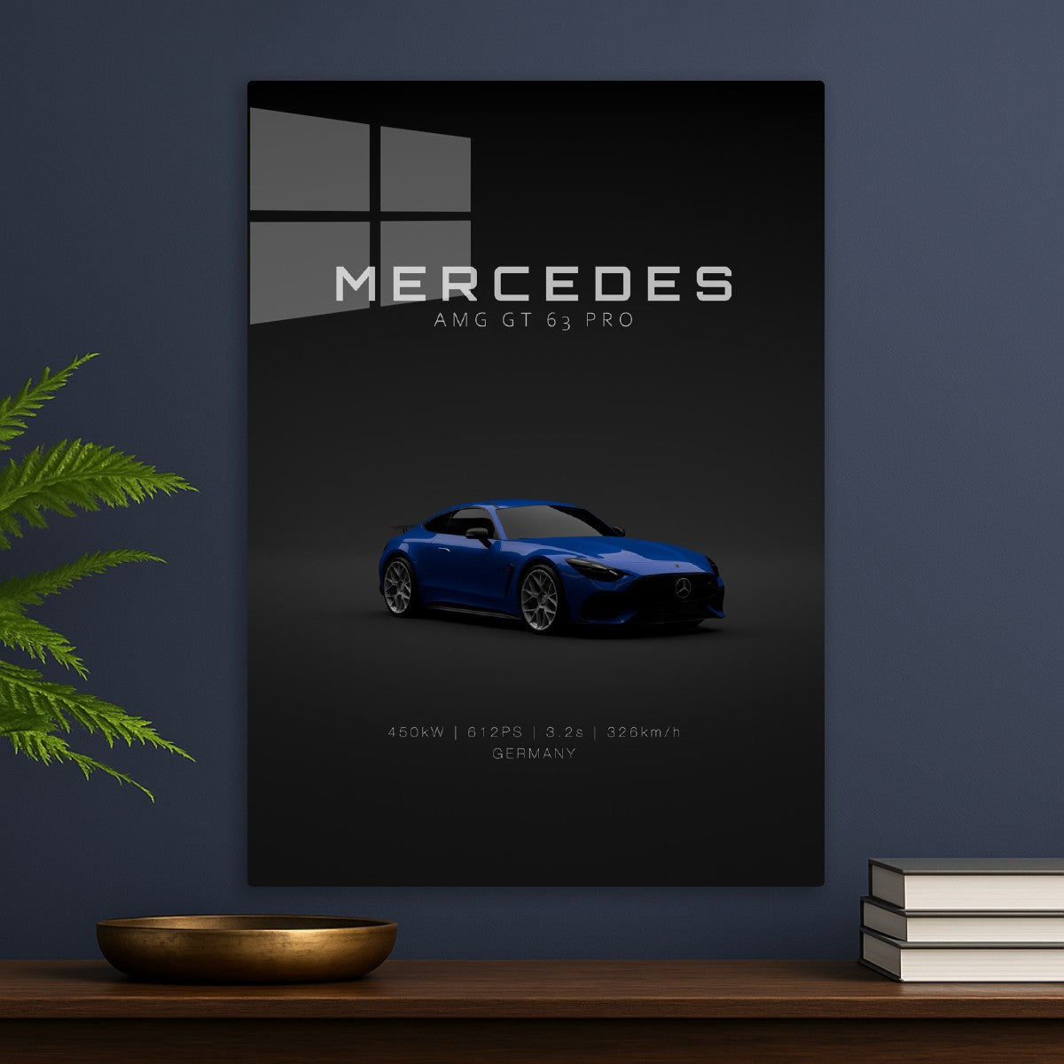 Mercedes AMG GT63 PRO 2025 Blu