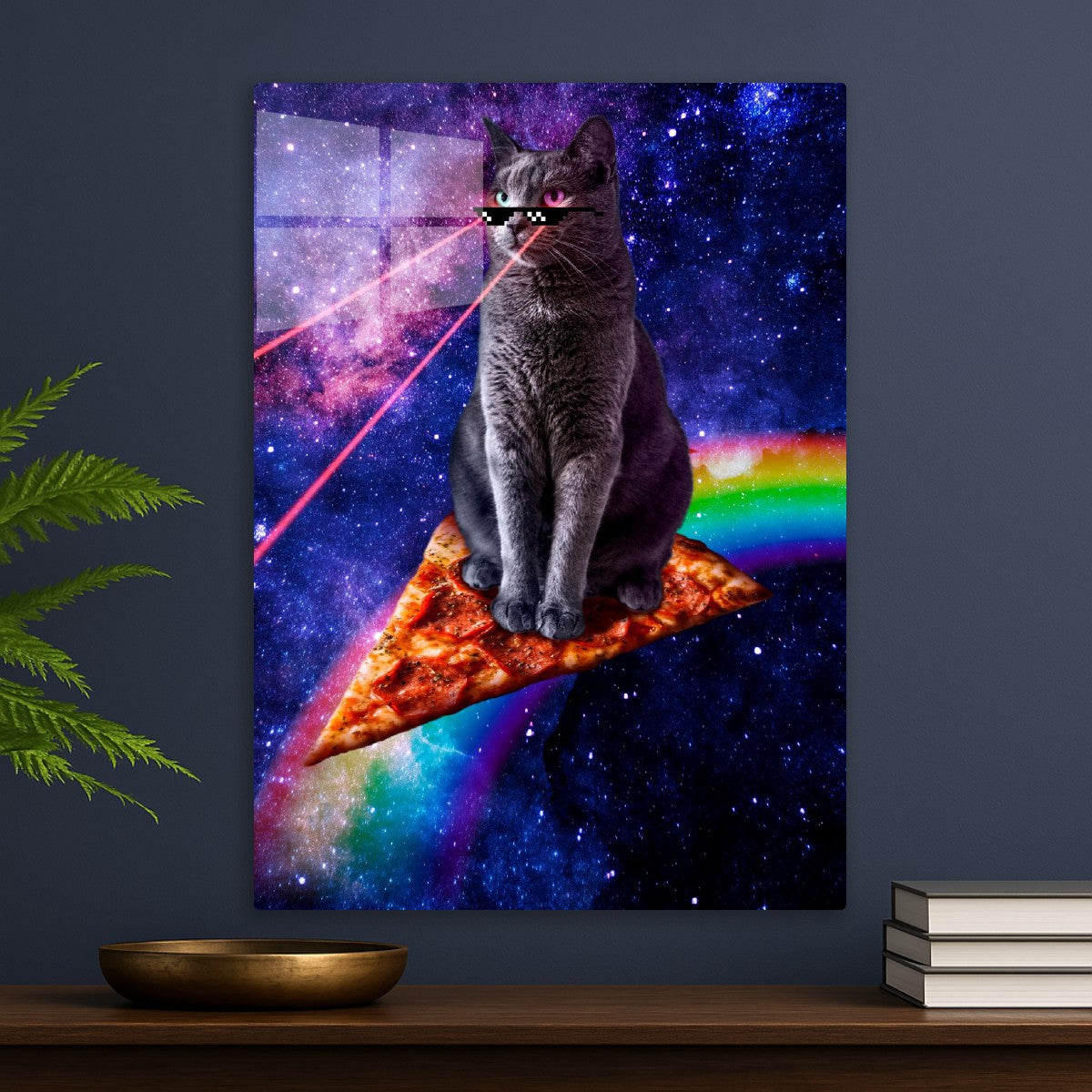 Pizza Cat Is My Co-Pilot