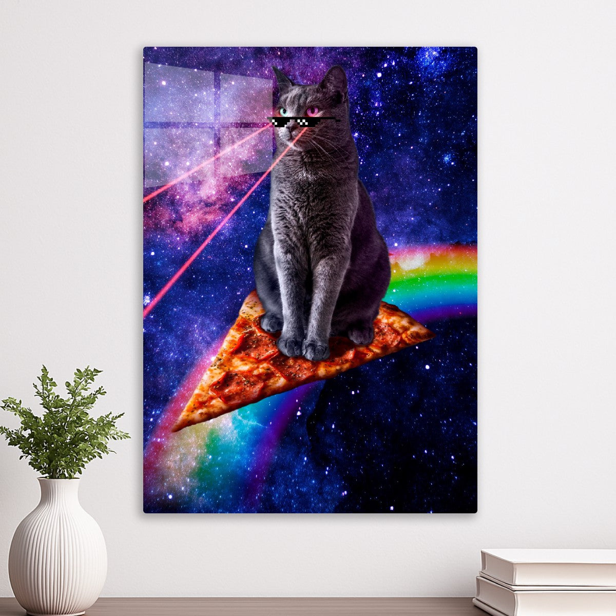 Pizza Cat Is My Co-Pilot