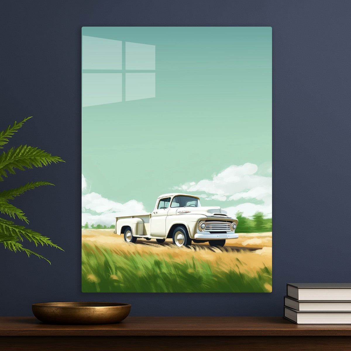 Cozy afternoon car