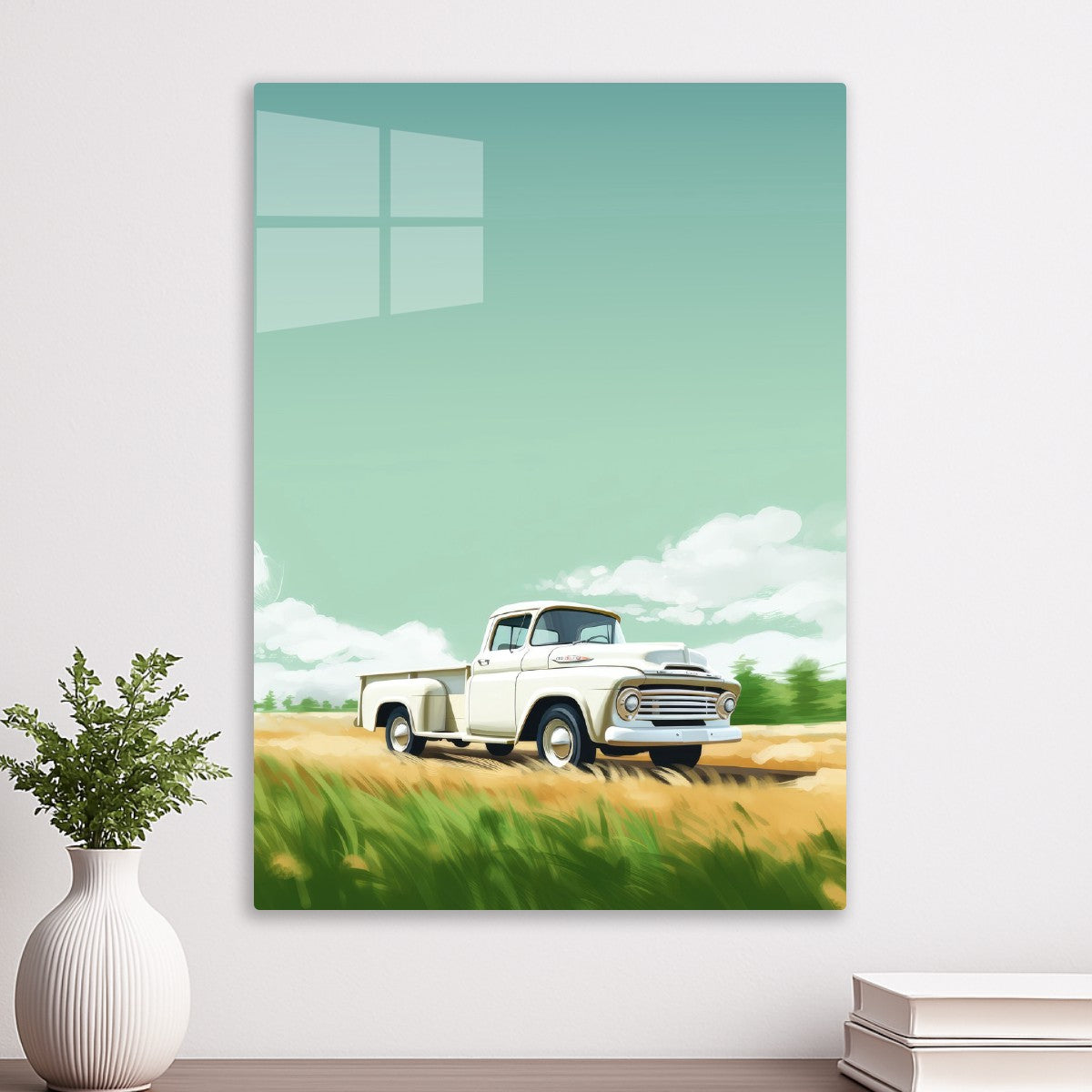 Cozy afternoon car