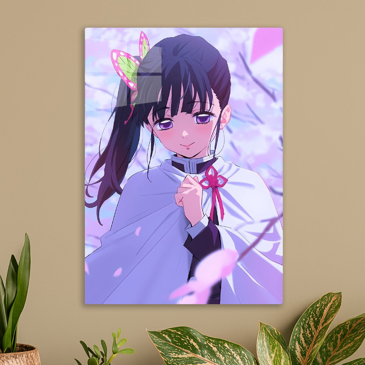 Kanao Tsuyuri with Cherry Blossoms, Demon Slayer Kimetsu no Yaiba