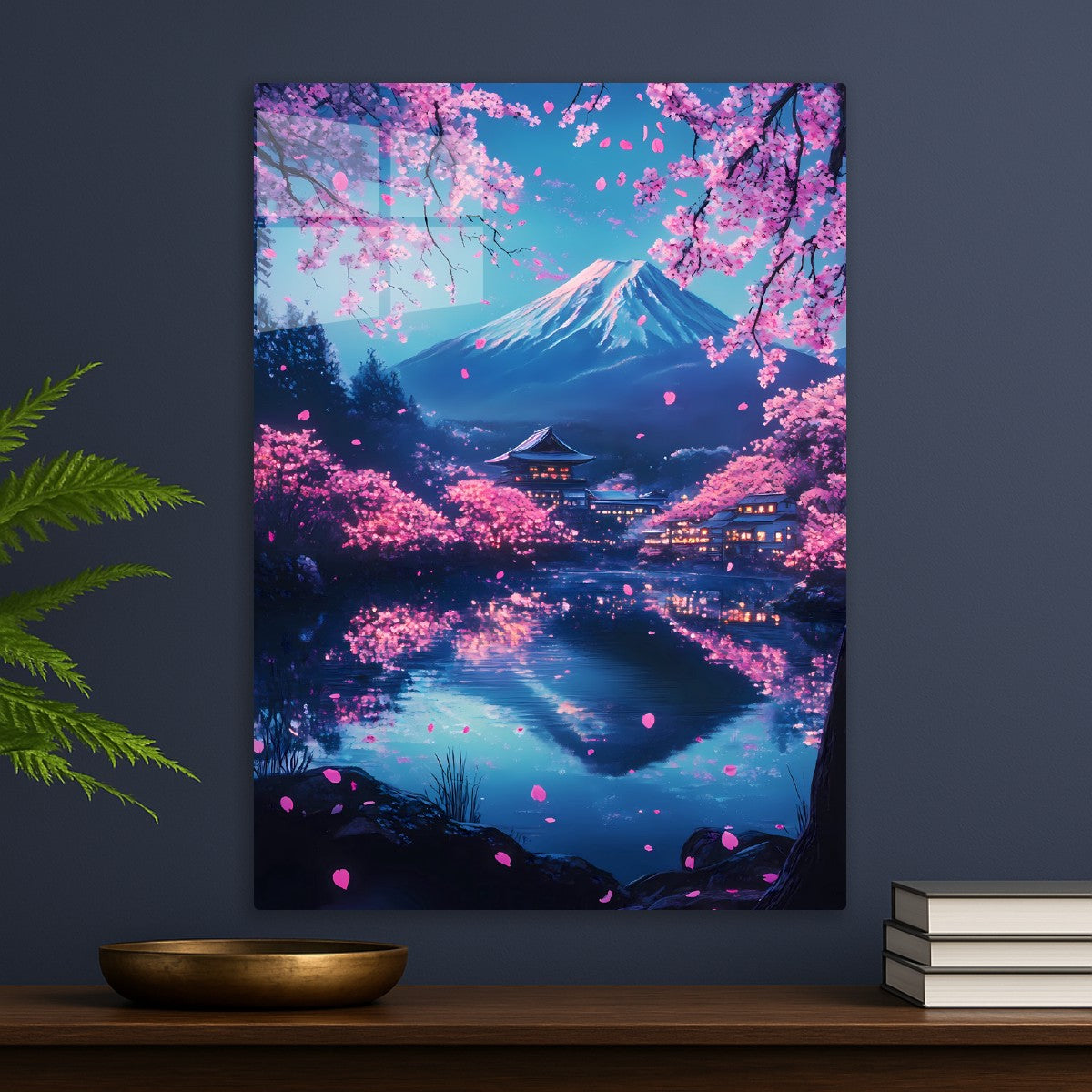 Neon Japanese Cherry Blossom