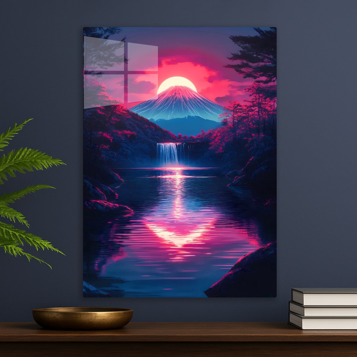 Neon Japanese Cherry Blossom