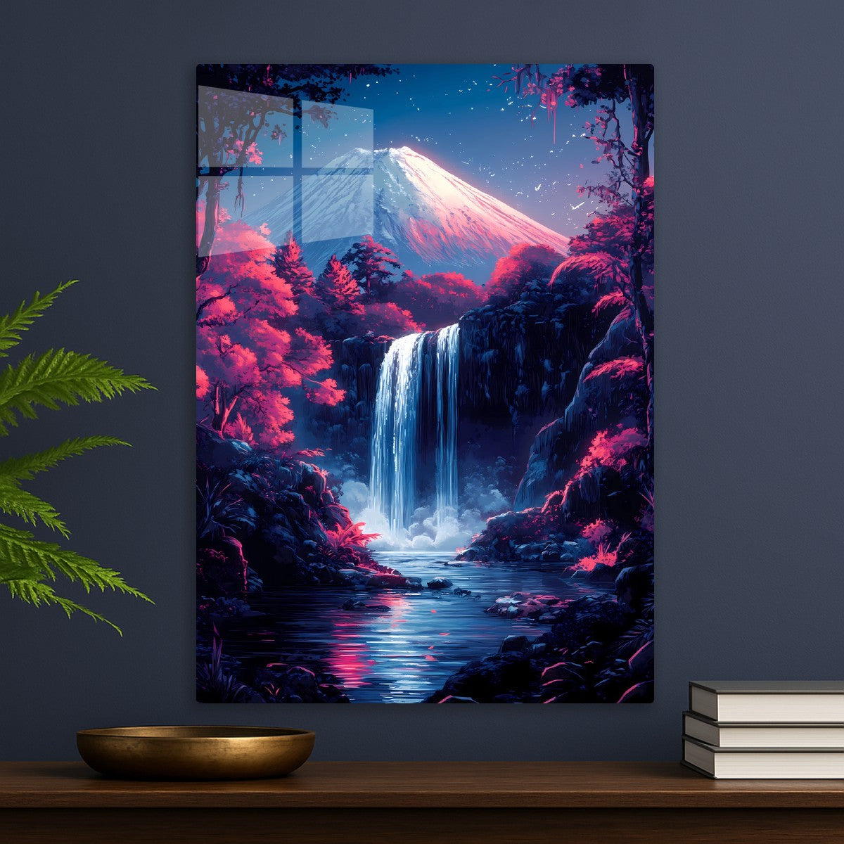 Neon Japanese Cherry Blossom