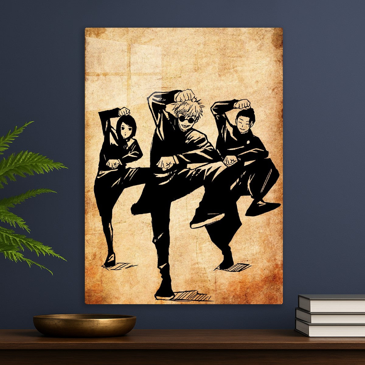 Yuji Itadori, Suguru Geto and Satoru Gojo, Jujutsu Kaisen