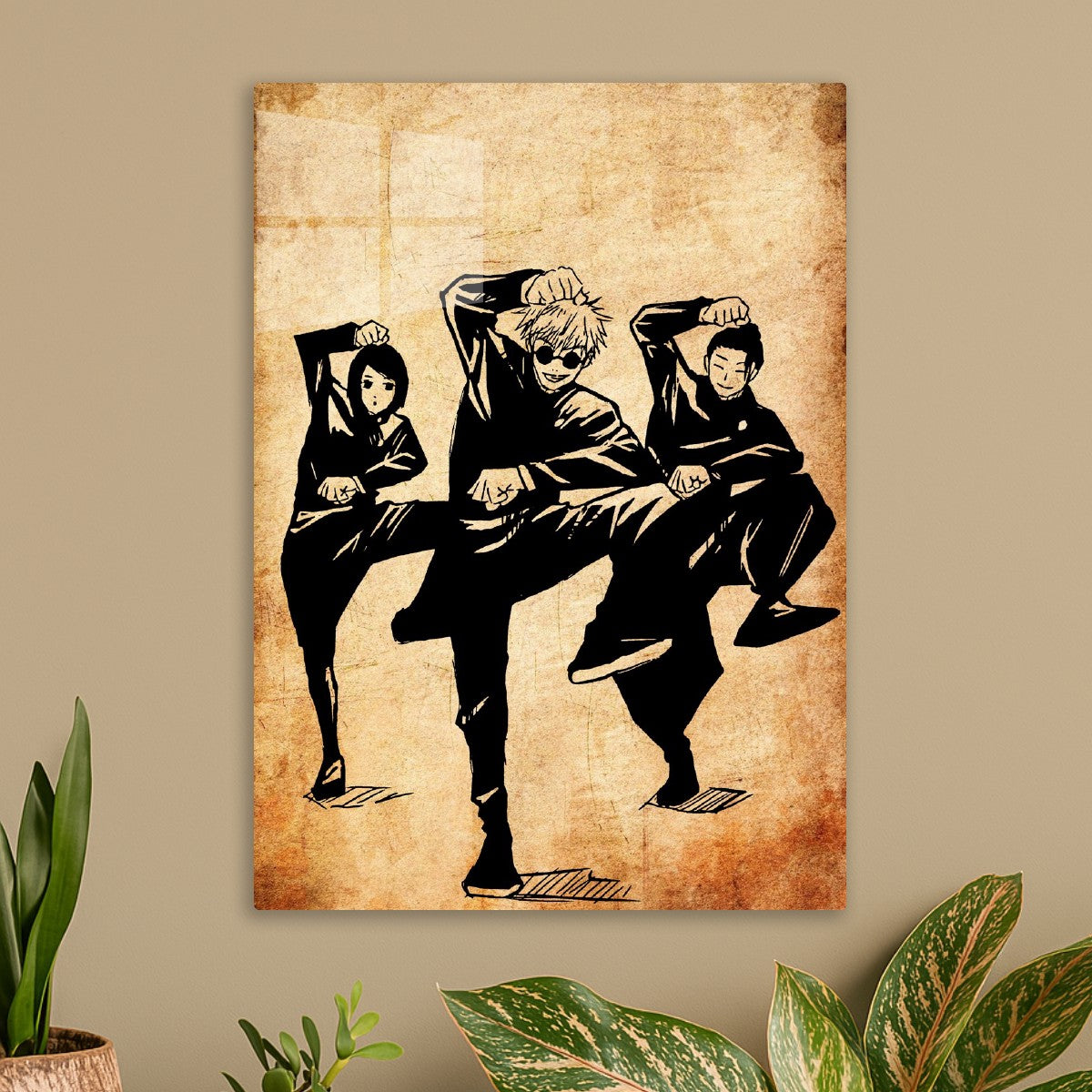 Yuji Itadori, Suguru Geto and Satoru Gojo, Jujutsu Kaisen