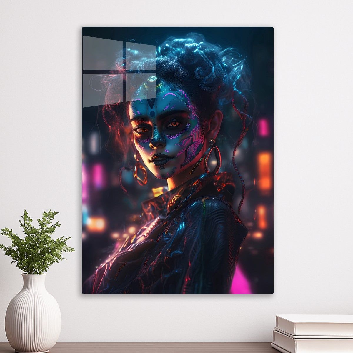 Cyberpunk Witch Fantasy Girl 