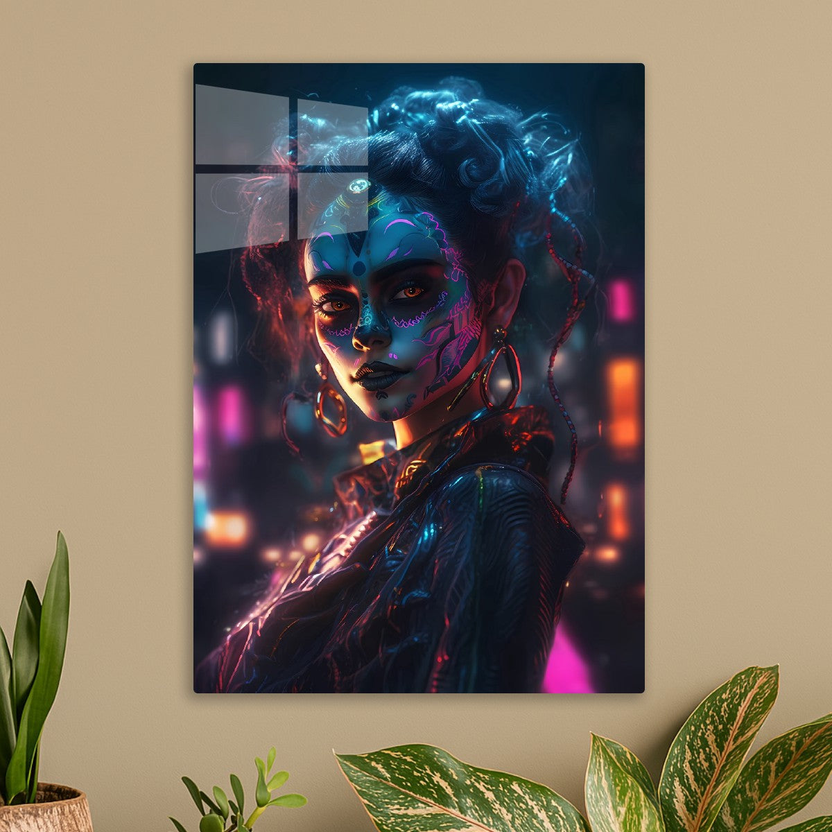 Cyberpunk Witch Fantasy Girl 