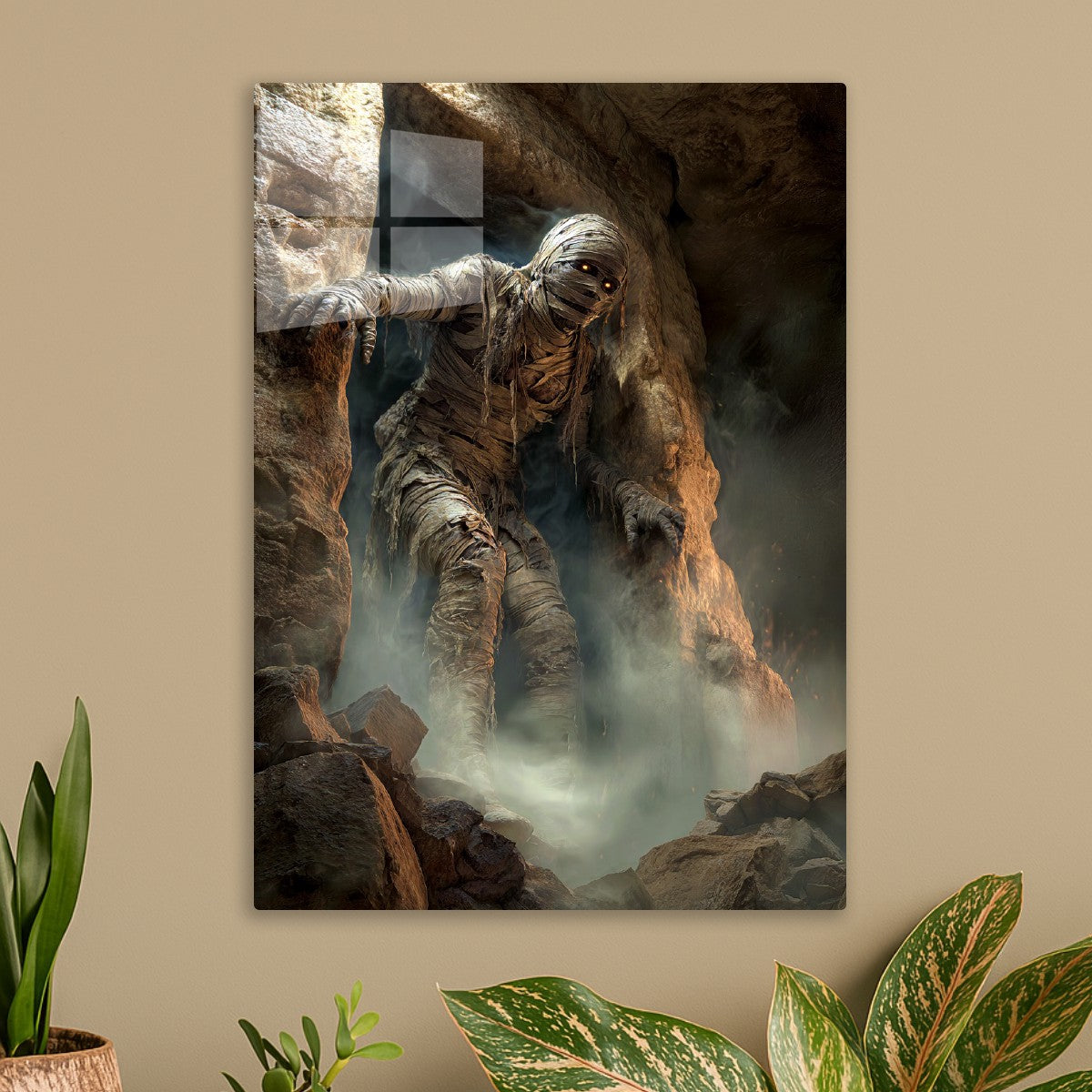 Mummy Emerges From Crypt