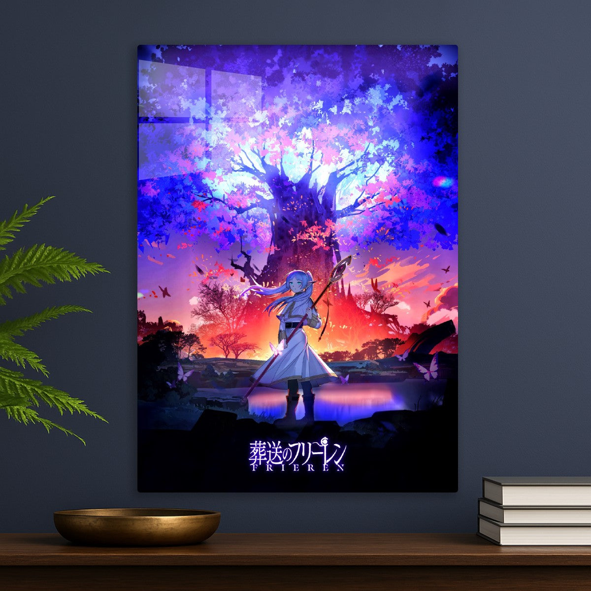 Frieren purple tree