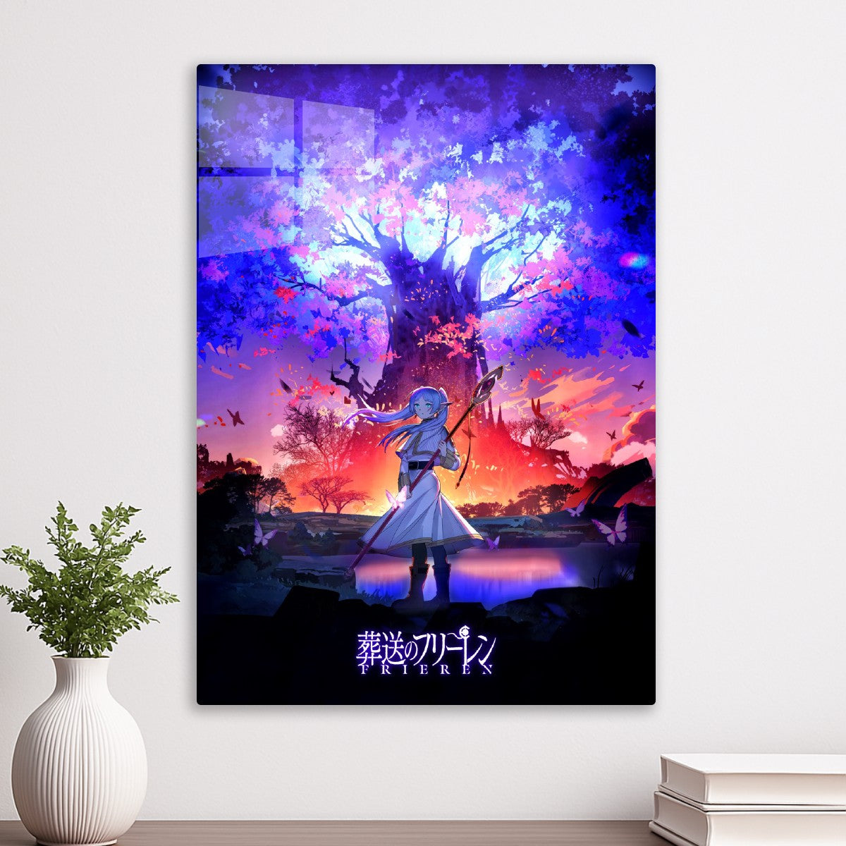 Frieren purple tree