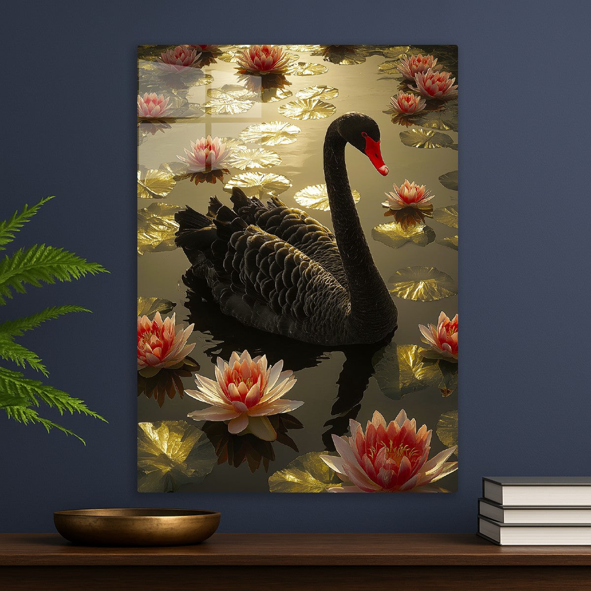 Onyx Swan Serenity