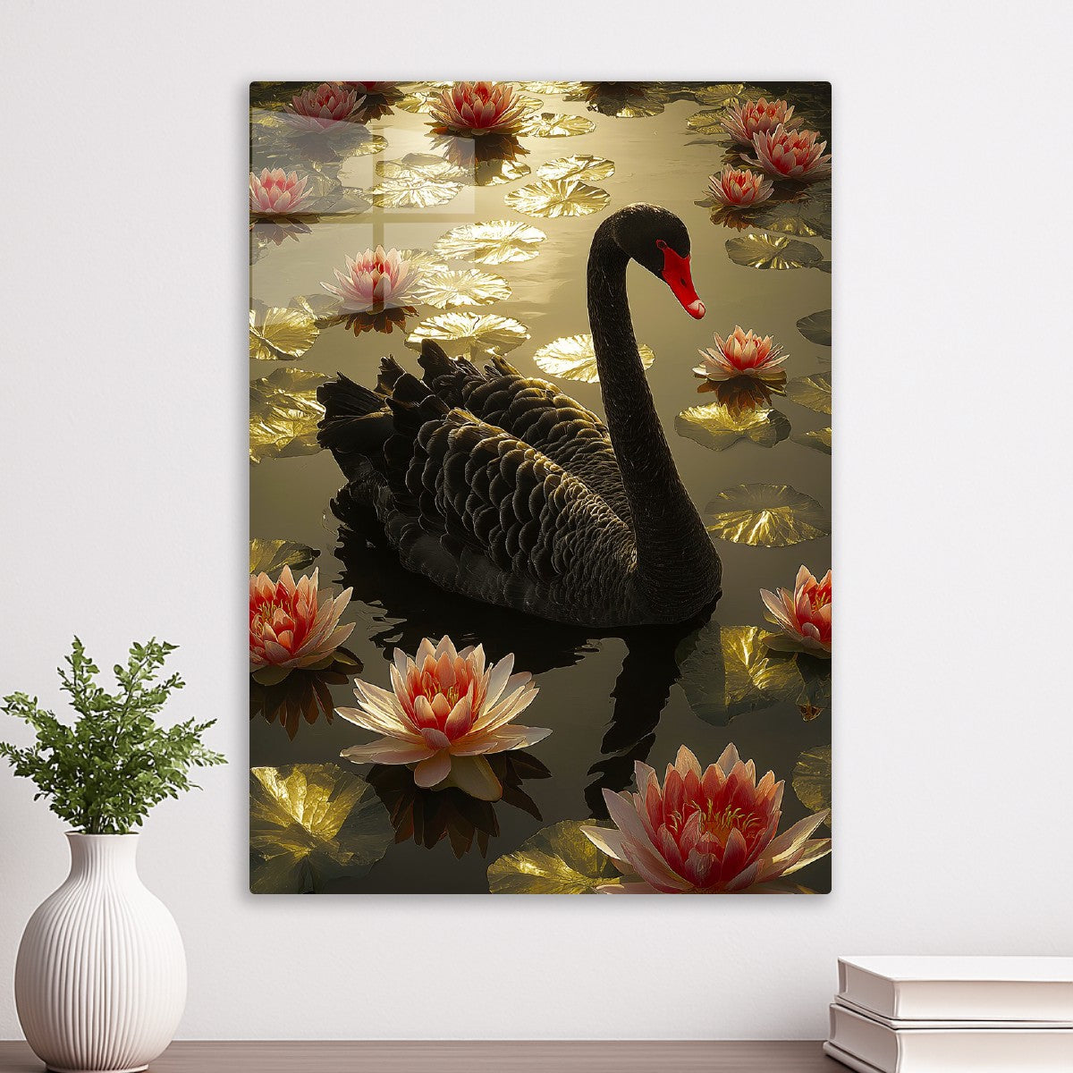 Onyx Swan Serenity