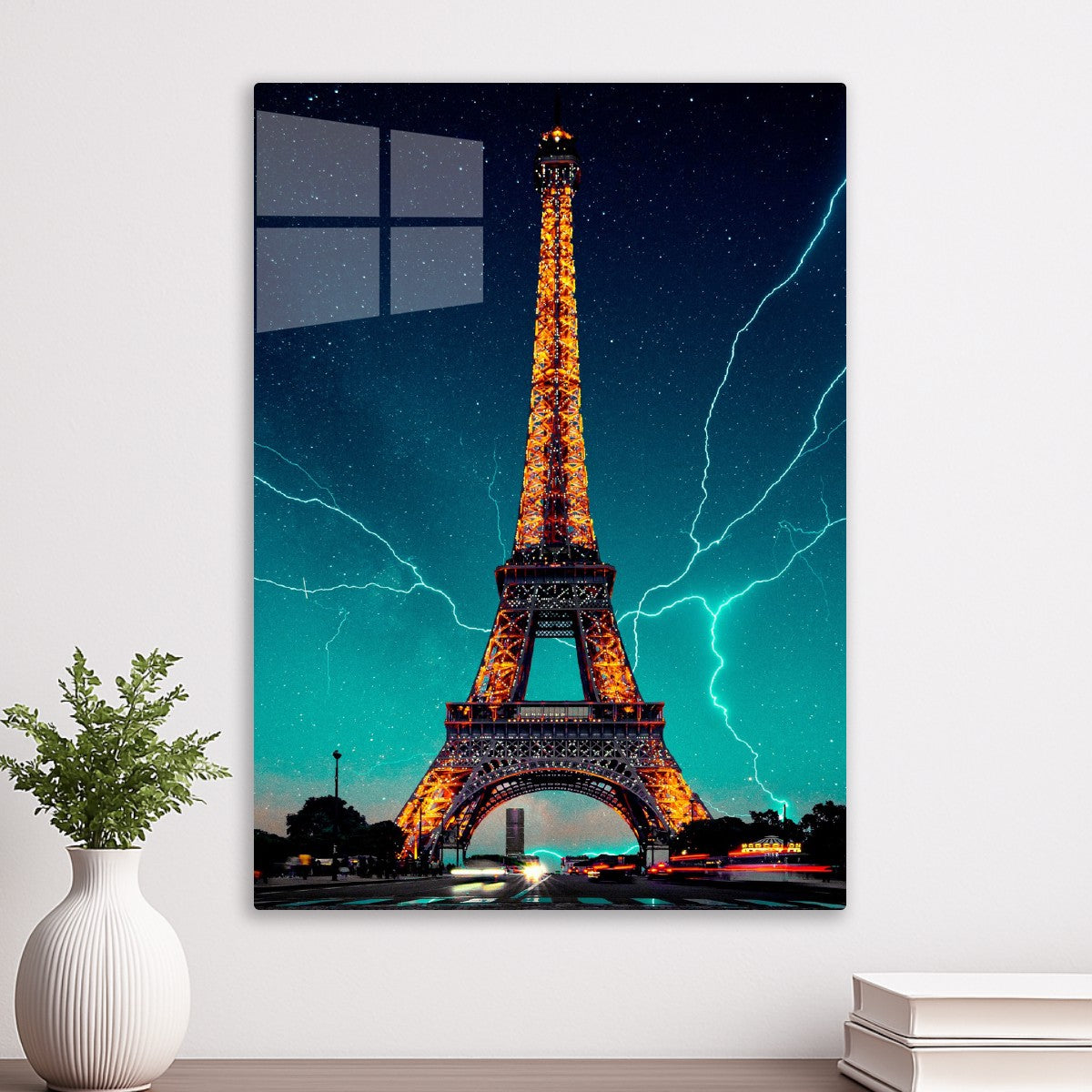 Lightning Over Paris