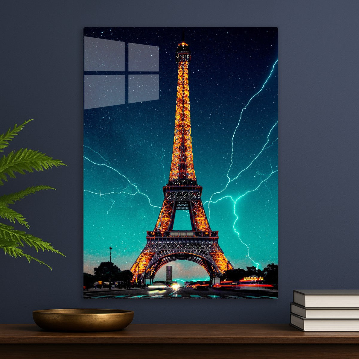 Lightning Over Paris