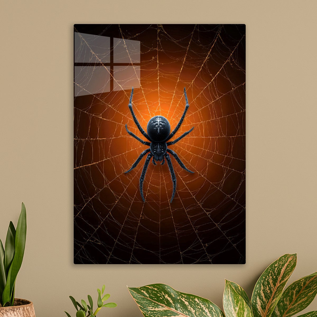 Spider Center of Web