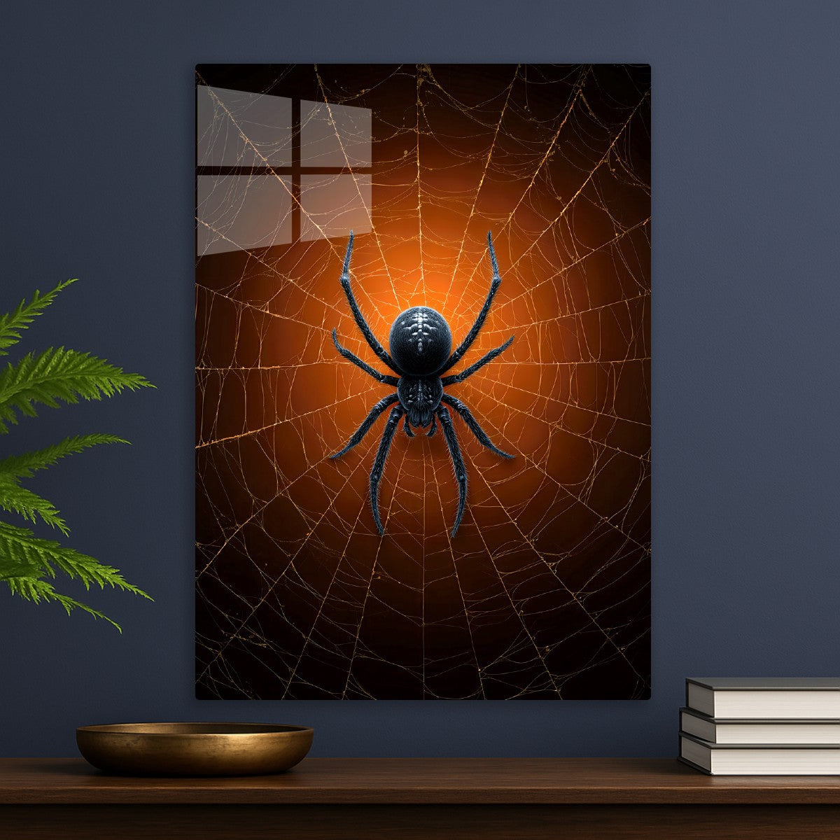 Spider Center of Web