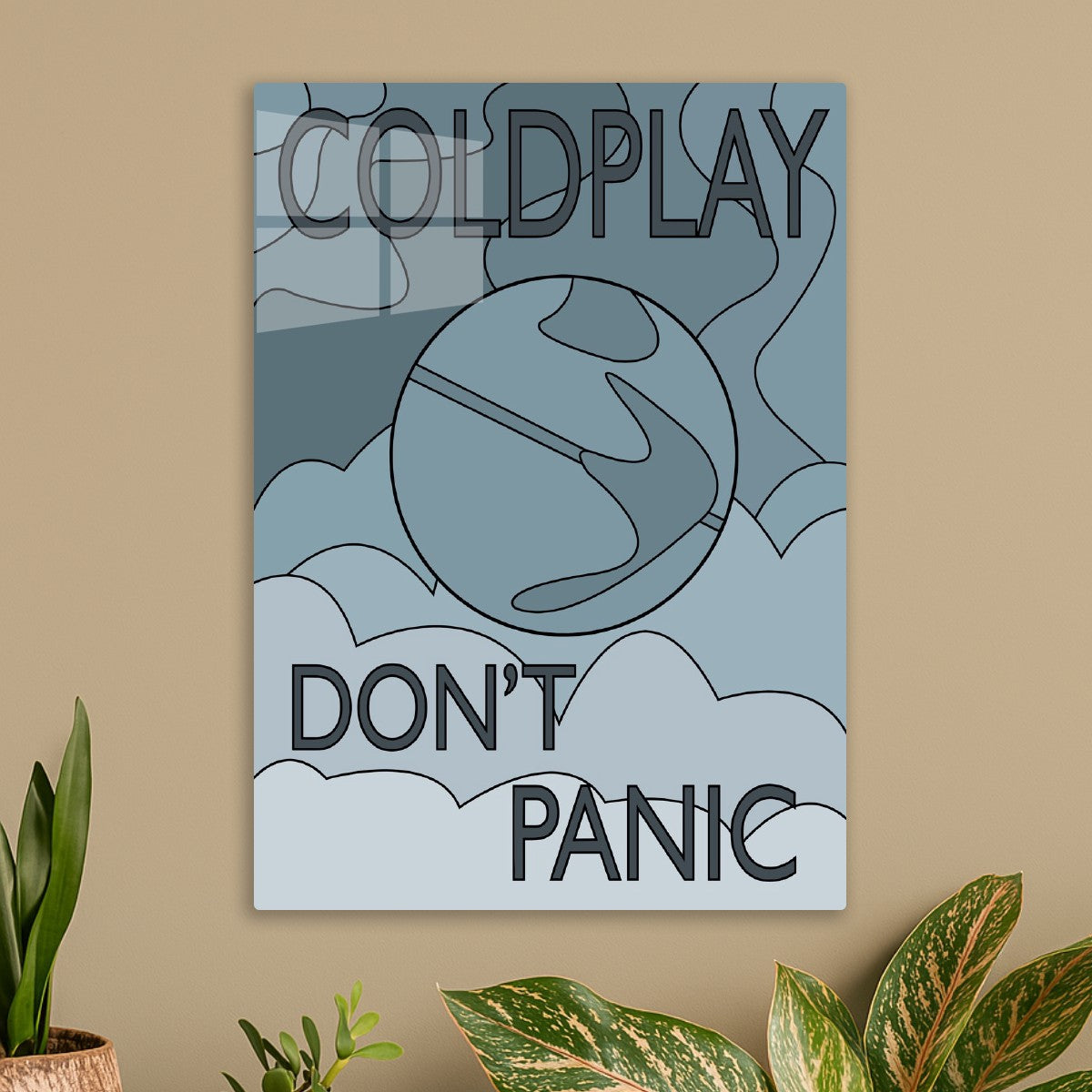 Coldplay Don’t Panic Creative